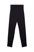 Punto-Jerseyleggings black