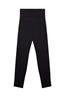 Punto-Jerseyleggings black