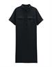 Quinty linen black