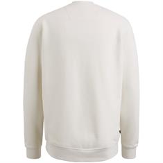 R-neck brushed sweat vaporous gray