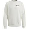R-neck brushed sweat vaporous gray