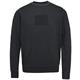 R-neck cold-dye terry black