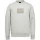 R-neck cold-dye terry silver lining