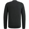 R-neck cotton mouline black