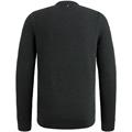 R-neck cotton mouline black