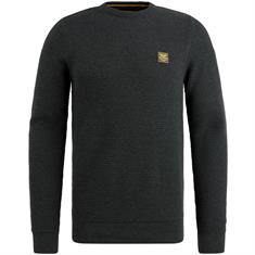 R-neck cotton mouline black
