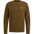 R-neck cotton mouline buckthorne brown