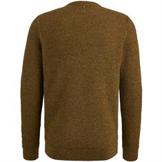 R-neck cotton mouline buckthorne brown
