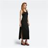 Racer slip dress dk black