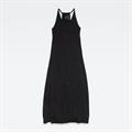 Racer slip dress dk black