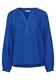 Raglan-Bluse in Unifarbe force blue