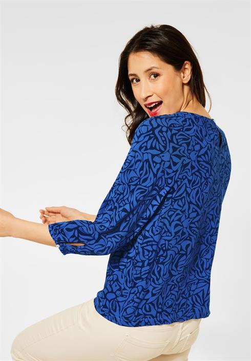 raglan-bluse-mit-print-eclipse-blue