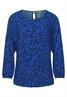 Raglan Bluse mit Print eclipse blue