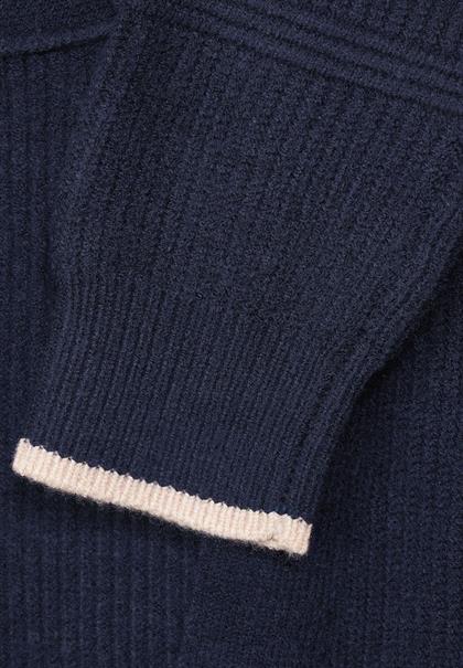 Raglan Cardigan deep blue