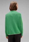 Raglan Cardigan fresh gentle green melange