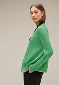 Raglan Cardigan fresh gentle green melange