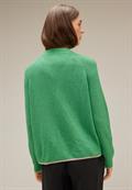 Raglan Cardigan fresh gentle green melange