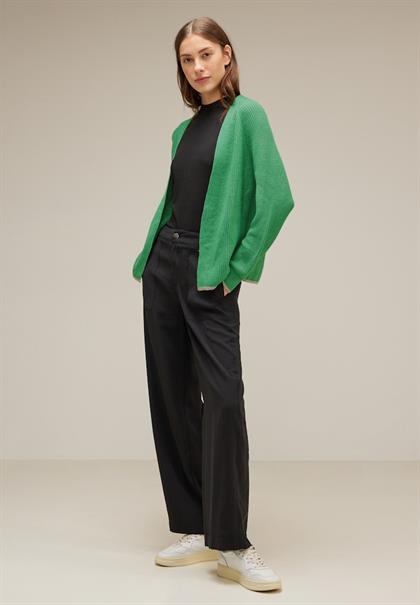 Raglan Cardigan fresh gentle green melange