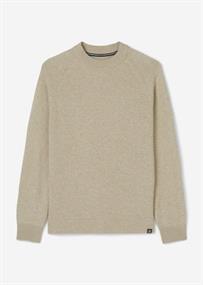 Raglan-Pullover linen white