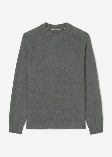 Raglan-Pullover nordic grey melange