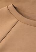 Raglan T-Shirt in Silk-Optik creamy brown
