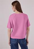 Raglan T-Shirt in Silk-Optik intense rose