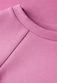 Raglan T-Shirt in Silk-Optik intense rose