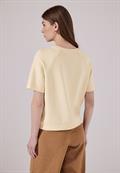Raglan T-Shirt in Silk-Optik mellow vanilla