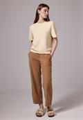 Raglan T-Shirt in Silk-Optik mellow vanilla
