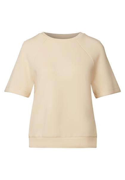 Raglan T-Shirt in Silk-Optik mellow vanilla