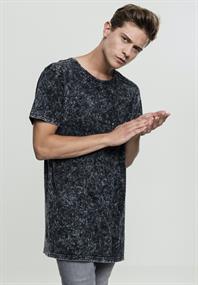 Random Wash Long Tee black