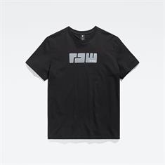 RAW. felt T-Shirt dk black