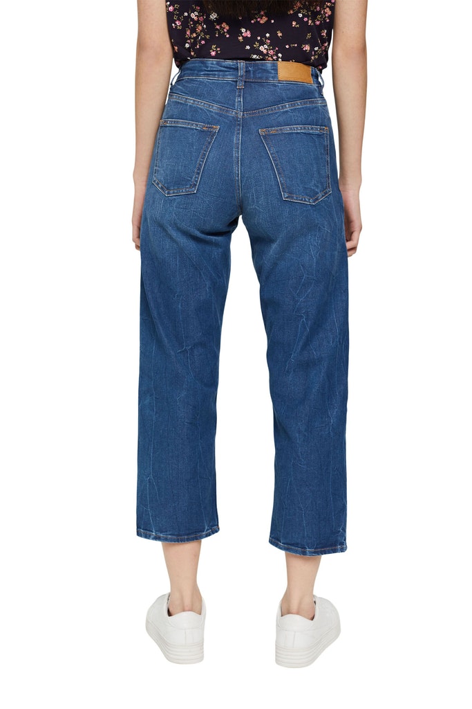 recycelt-cropped-jeans-mit-coolmax®-blue-dark-washed