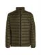 RECYCLED SIDE LOGO JACKET dark olive