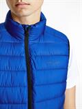 RECYCLED SIDE LOGO VEST mid azure blue