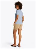 REG CONTRAST FLAG SS TEE breezy blue