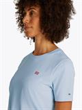 REG CONTRAST FLAG SS TEE breezy blue