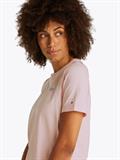 REG CONTRAST FLAG SS TEE light pink