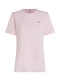 REG CONTRAST FLAG SS TEE light pink