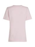 REG CONTRAST FLAG SS TEE light pink