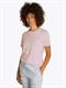 REG CONTRAST FLAG SS TEE light pink