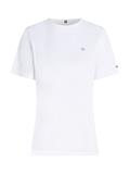REG CONTRAST FLAG SS TEE th optic white