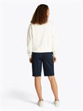 REG CONTRAST FLAG SWEATSHIRT ecru