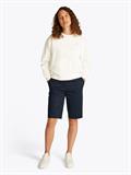 REG CONTRAST FLAG SWEATSHIRT ecru