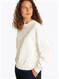 REG CONTRAST FLAG SWEATSHIRT ecru