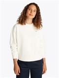 REG CONTRAST FLAG SWEATSHIRT ecru