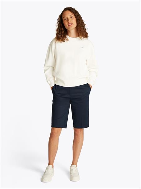 REG CONTRAST FLAG SWEATSHIRT ecru