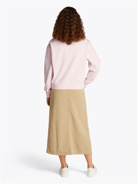 REG CONTRAST FLAG SWEATSHIRT light pink