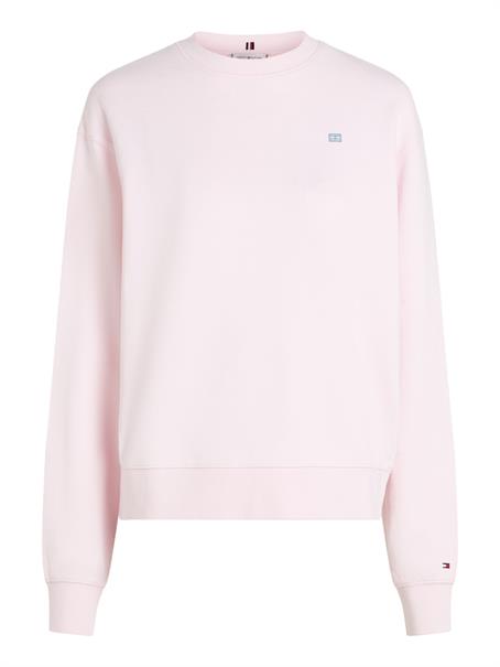REG CONTRAST FLAG SWEATSHIRT light pink