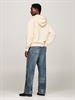 REG FLAG ON CHEST HOODIE country ivory